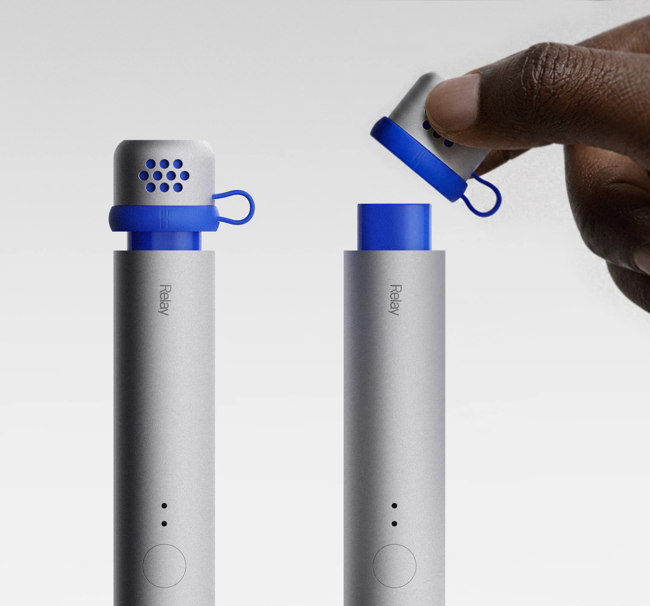 The detachable Relay Q microphone module